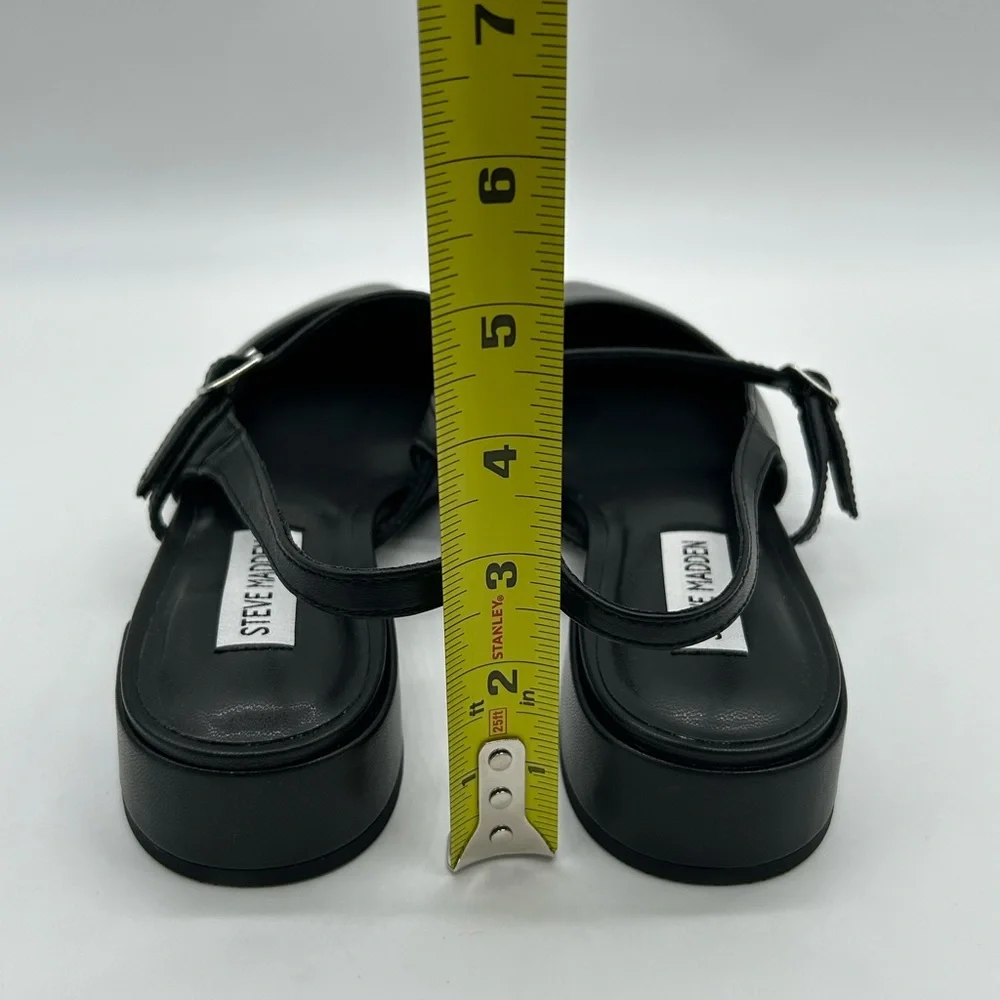 Steve Madden Christyy Black Slingback Mary Jane Flats Women’s Size 7 NWB - Picture 7 of 9